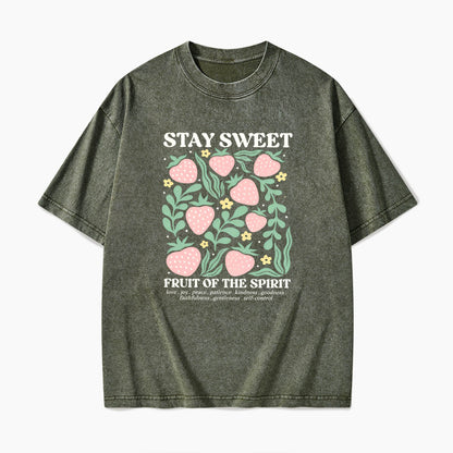 Fruits Of The Spirit Washed Tees