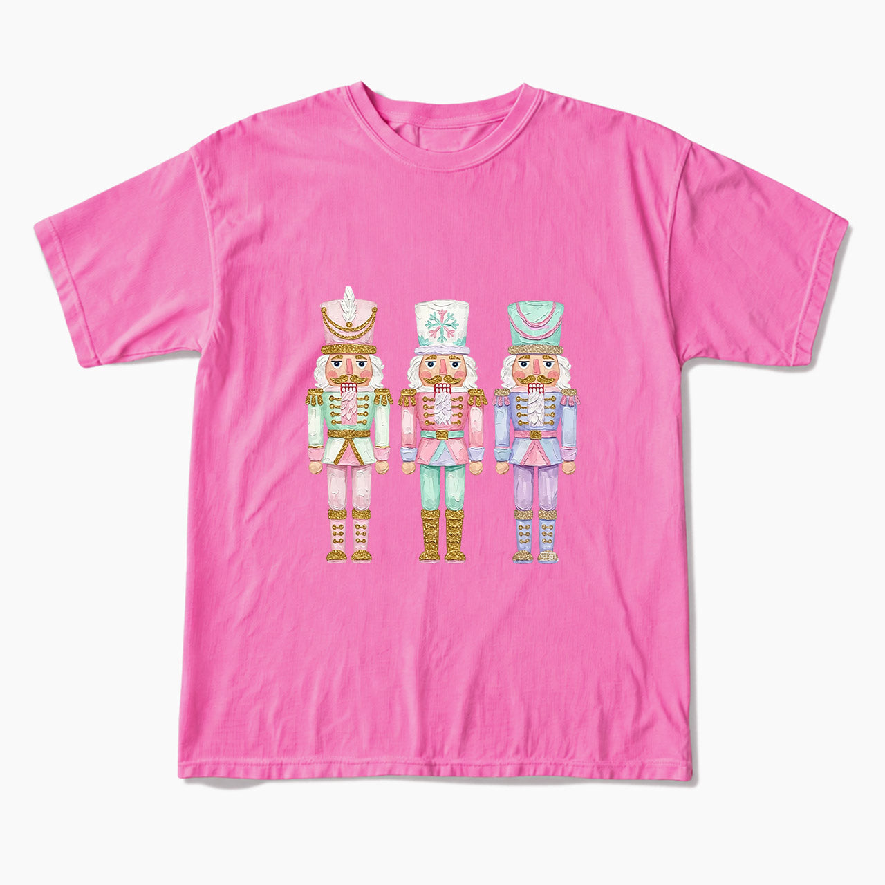 Pastel Soldier Christmas T Shirts
