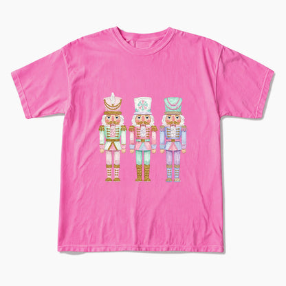 Pastel Soldier Christmas T Shirts