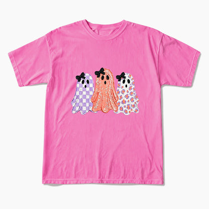 Pastel Ghost Trio Halloween T Shirts