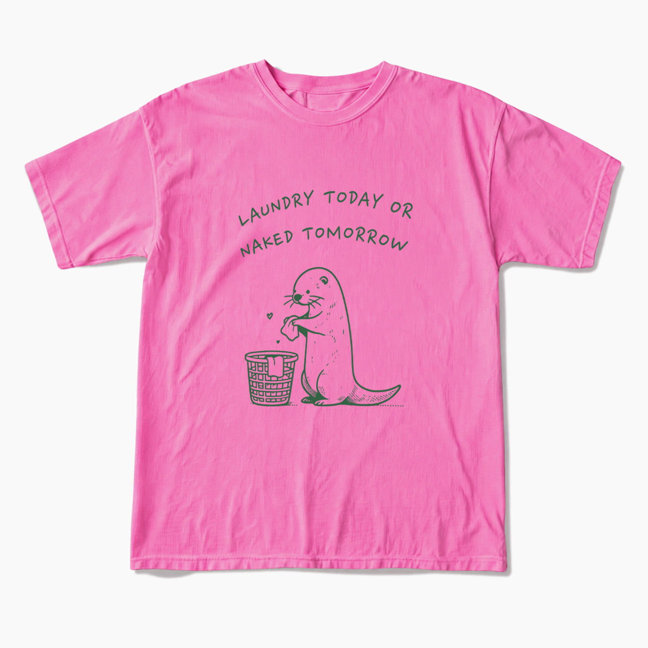 Laundry Today or Naked Tomorrow T Shirts