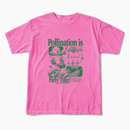 Bee Pollination Vintage T Shirts