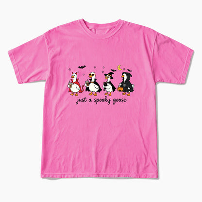 Just a Spooky Goose Halloween T Shirts