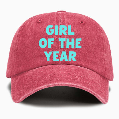 Girl of the Year Washed Baseball Cap