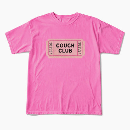 Couch Club Ticket T Shirts