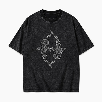 Whale Shark Washed Tees