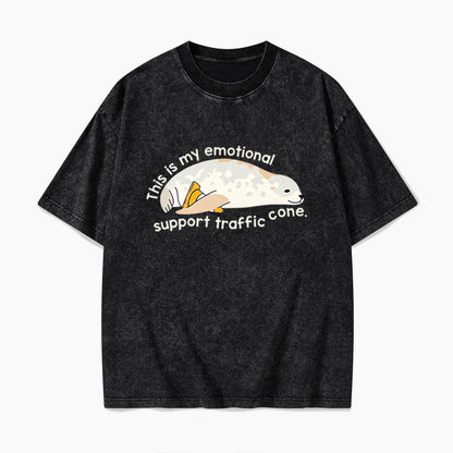 This is my Emotional Support Traffic Cone Washed Tees