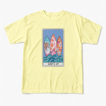 SURFS UP Tarot Card T Shirts