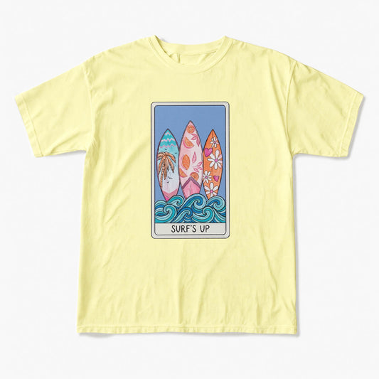 SURFS UP Tarot Card T Shirts