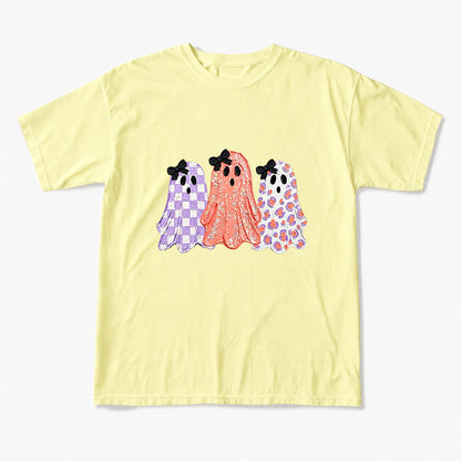 Pastel Ghost Trio Halloween T Shirts