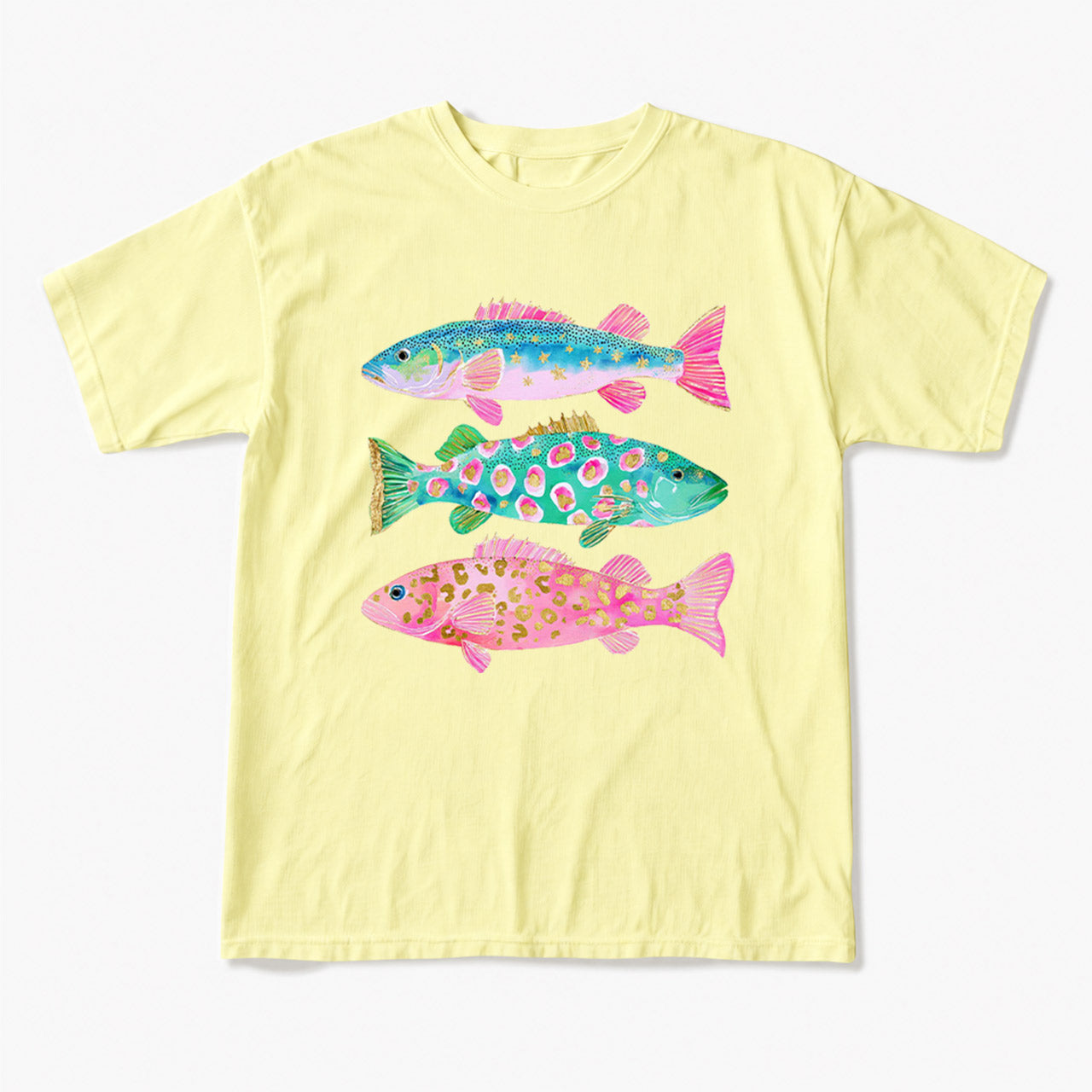 Colorful Fish T Shirts