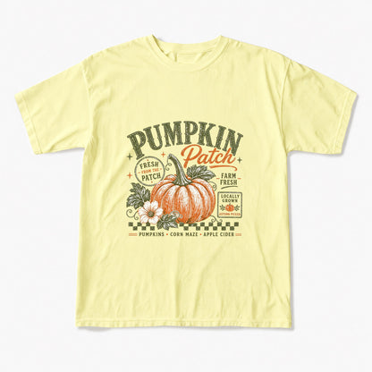 Retro Pumpkin Patch Halloween T Shirts