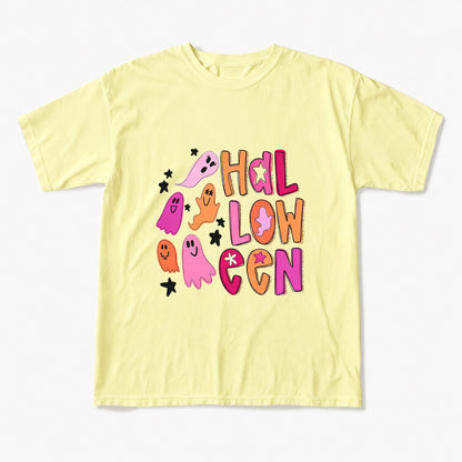 Ghost Doodle Halloween T Shirts