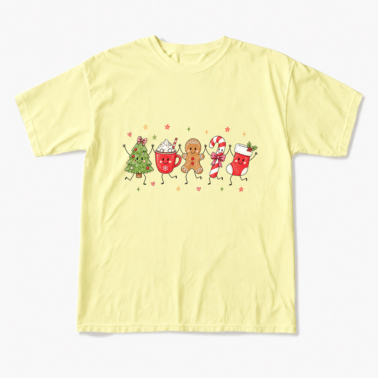 Cute Stick Figure Christmas T Shirts