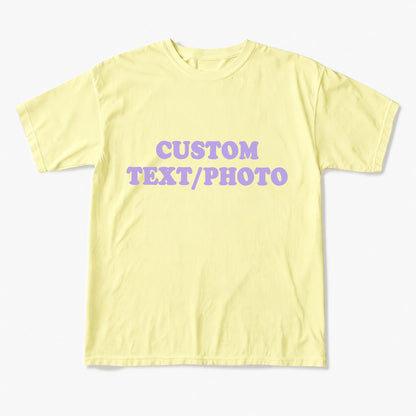 Custom Personalized Text Photo T Shirts Jellypine