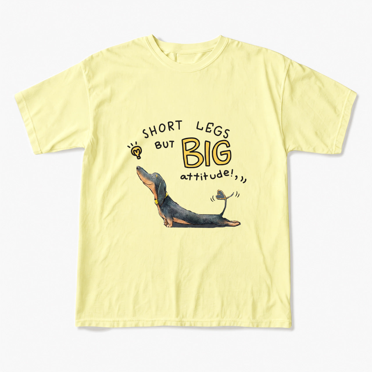 Short Legs But Big Attitude Wiener Dog T Shirts
