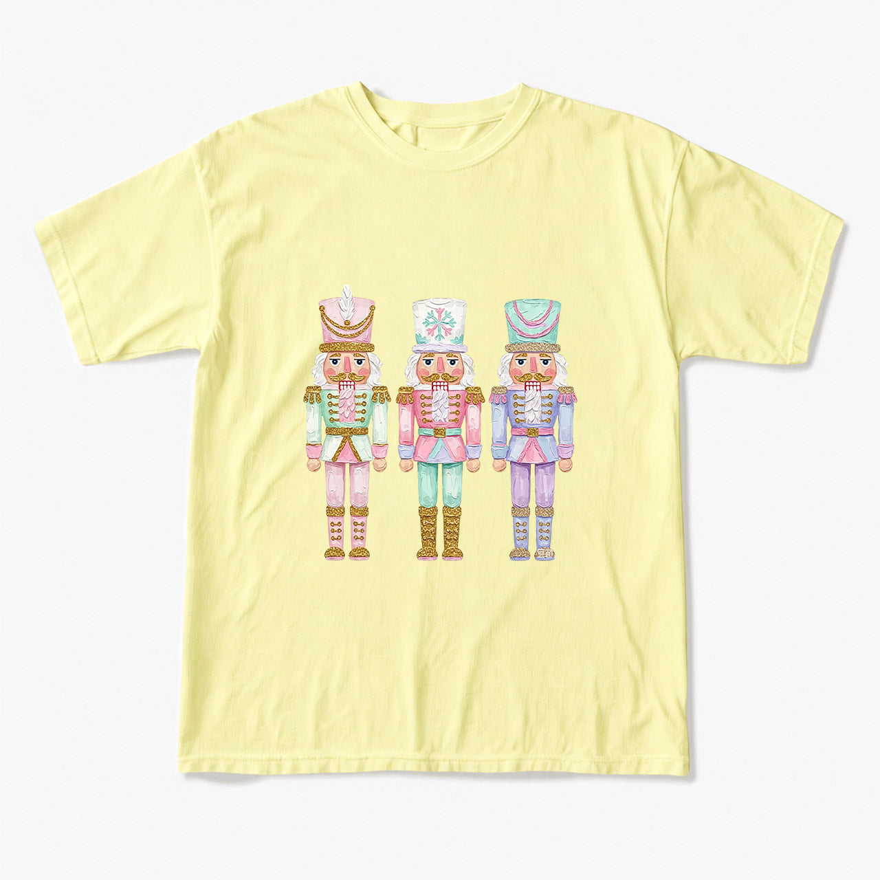 Pastel Soldier Christmas T Shirts