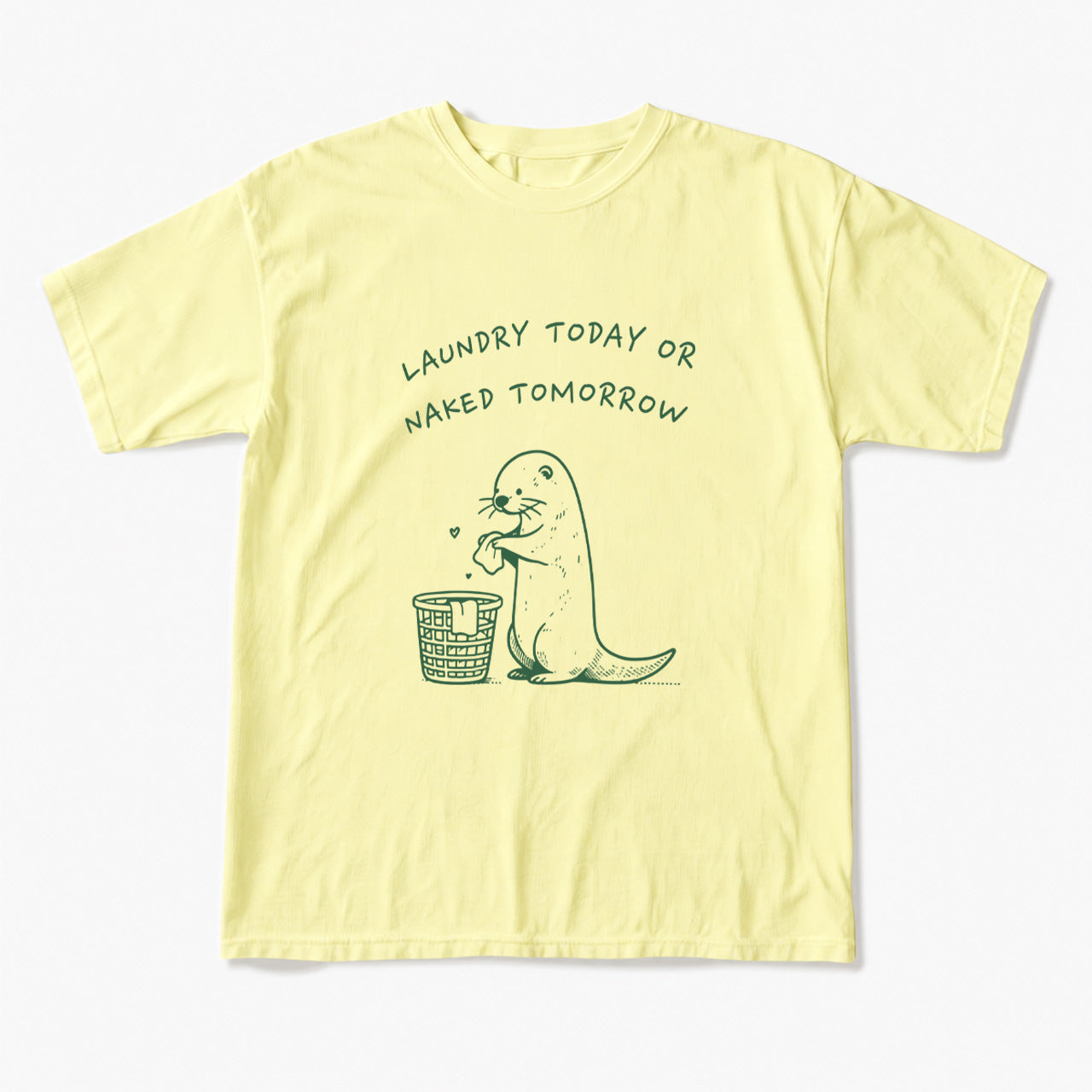 Laundry Today or Naked Tomorrow T Shirts