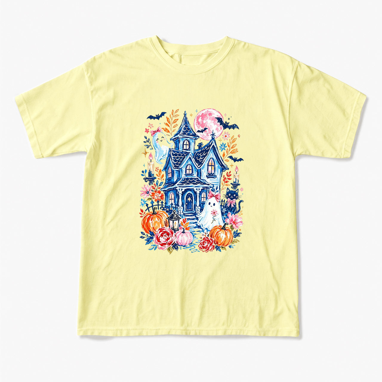 Haunted House Halloween T Shirts