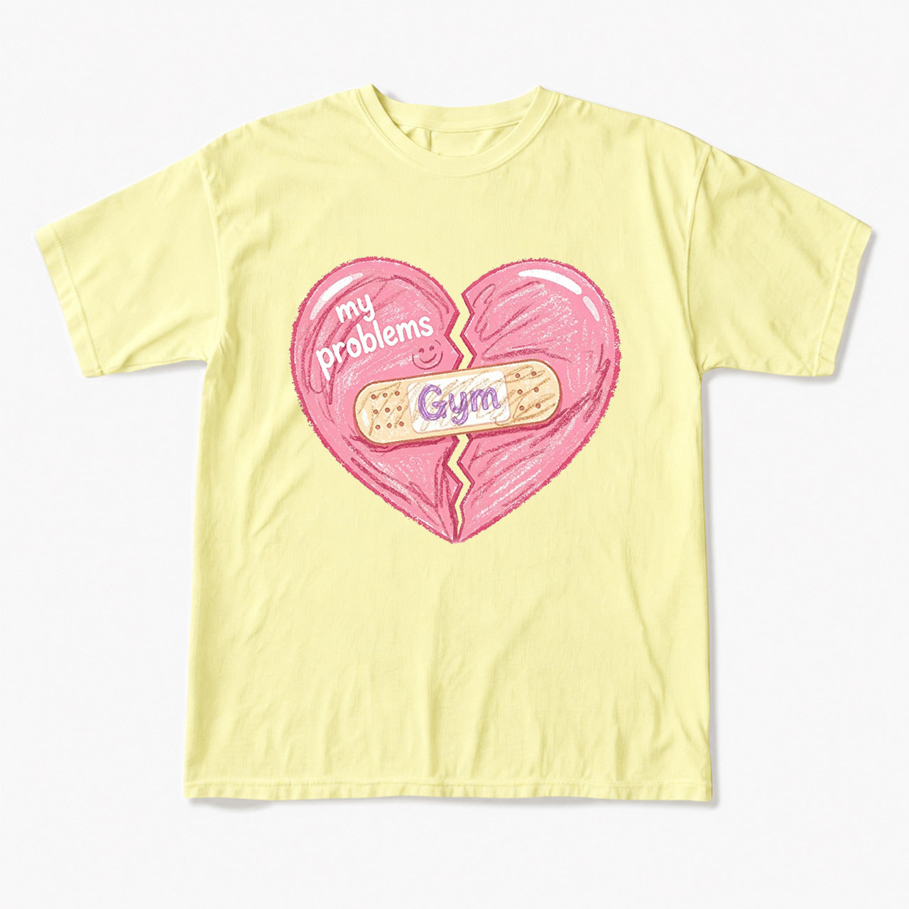 Gym Heals My Broken Heart T Shirts