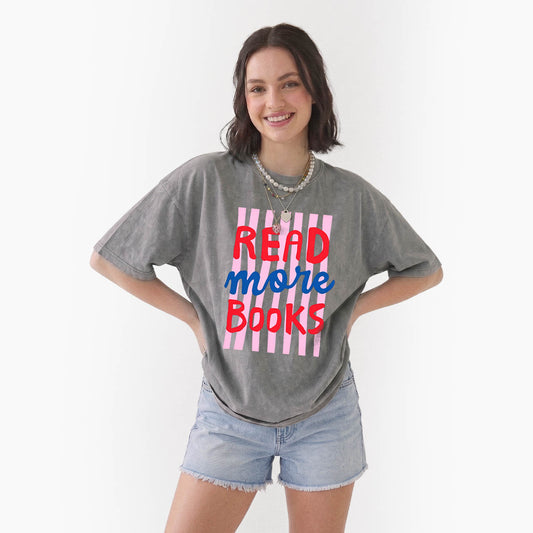 Read More Books Washed Tees