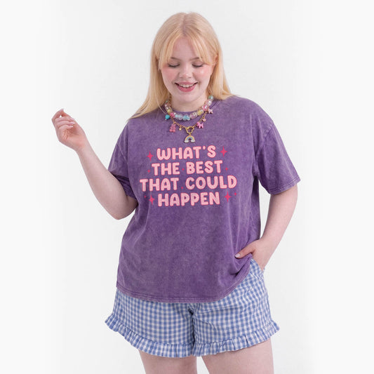 What is the Best That Could Happen Washed Tees