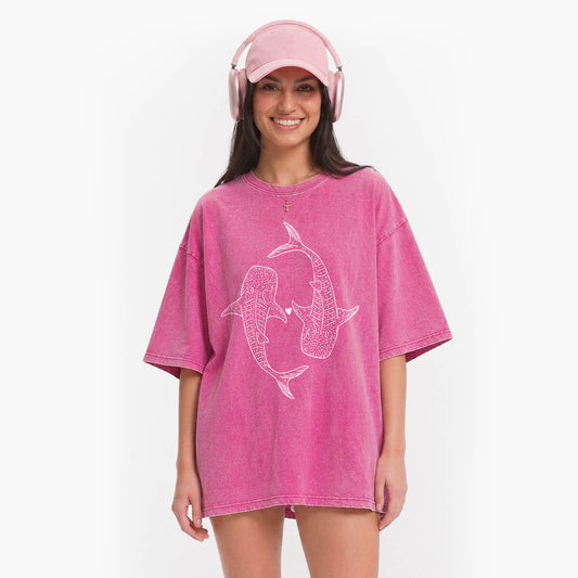 Whale Shark Washed Tees