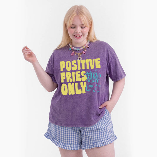 Positive Fries Only Transfer Day Washed Tees