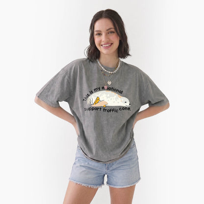 This is my Emotional Support Traffic Cone Washed Tees