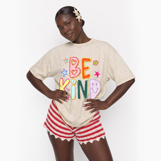 Be Kind Washed Tees