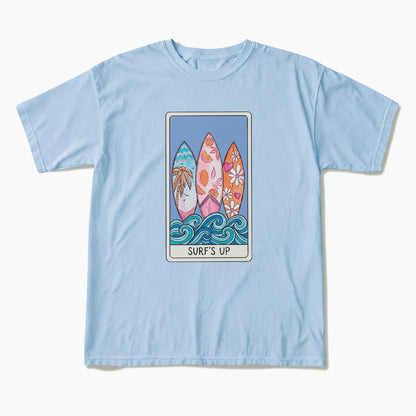 SURFS UP Tarot Card T Shirts