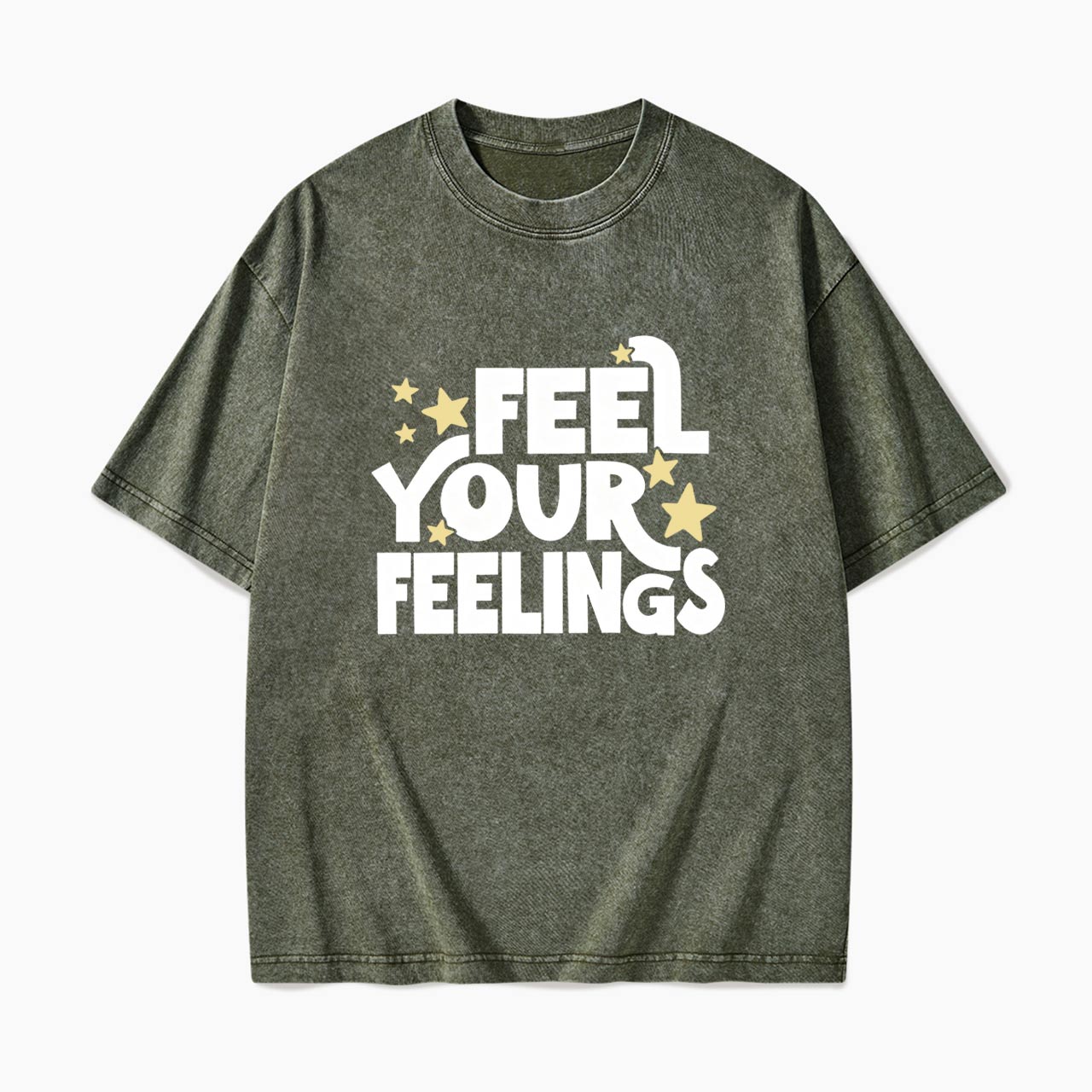 Feel Your Feelings Washed Tees