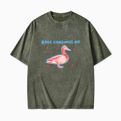 Rage Consumes Me Washed Tees
