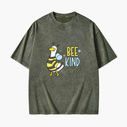 Bee Kind Goose Washed Tees