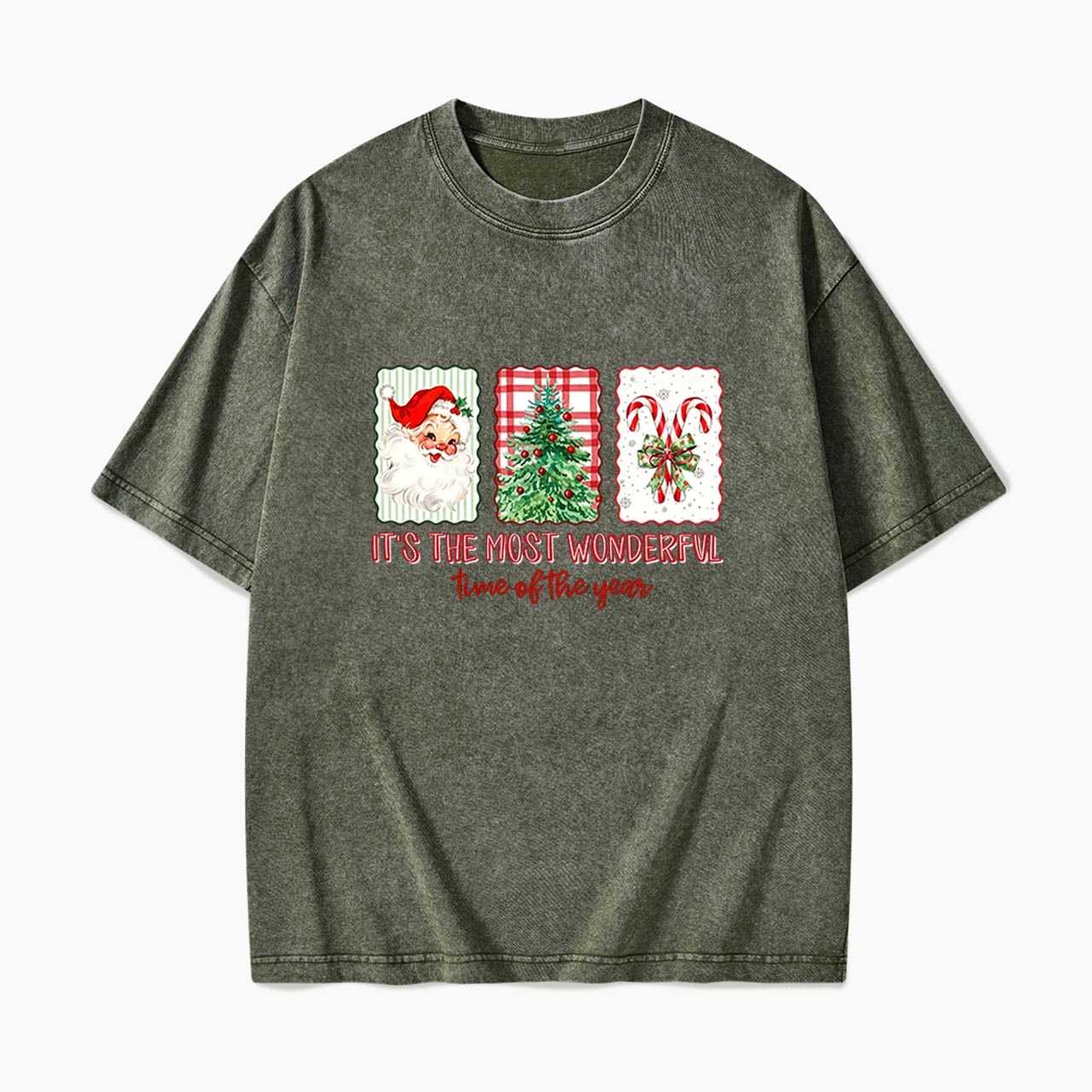 It is the most Wonderful Time of the Year Christmas Washed Tees