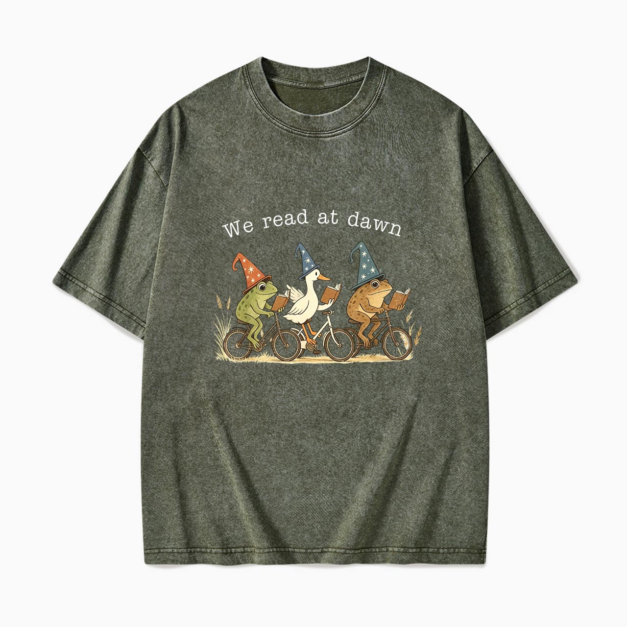 We Read at Dawn Washed Tees