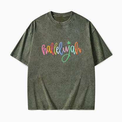 Hallelujah Washed Tees