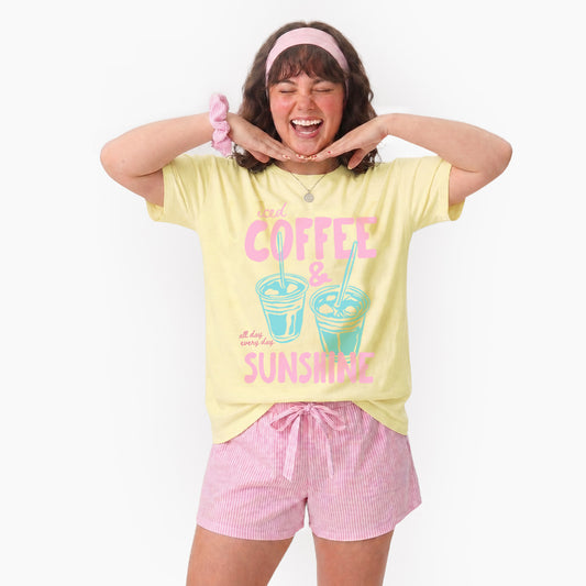 Iced Coffee and Sunshine T Shirts
