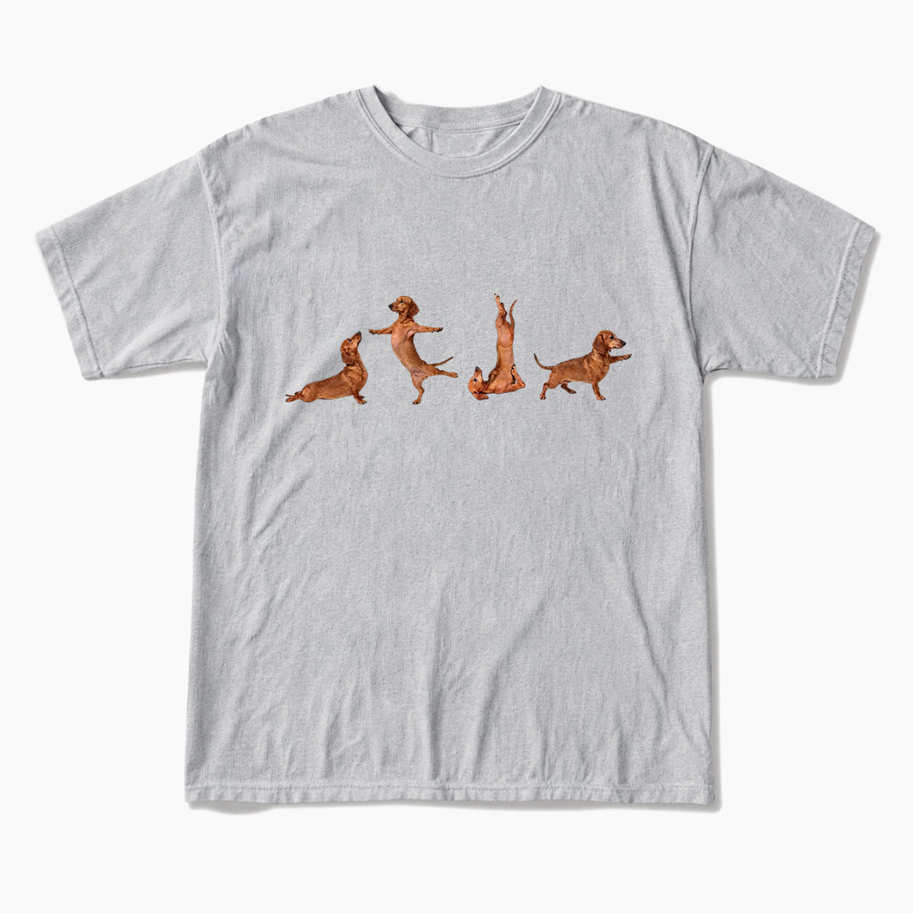 Yoga Dachshunds T Shirts