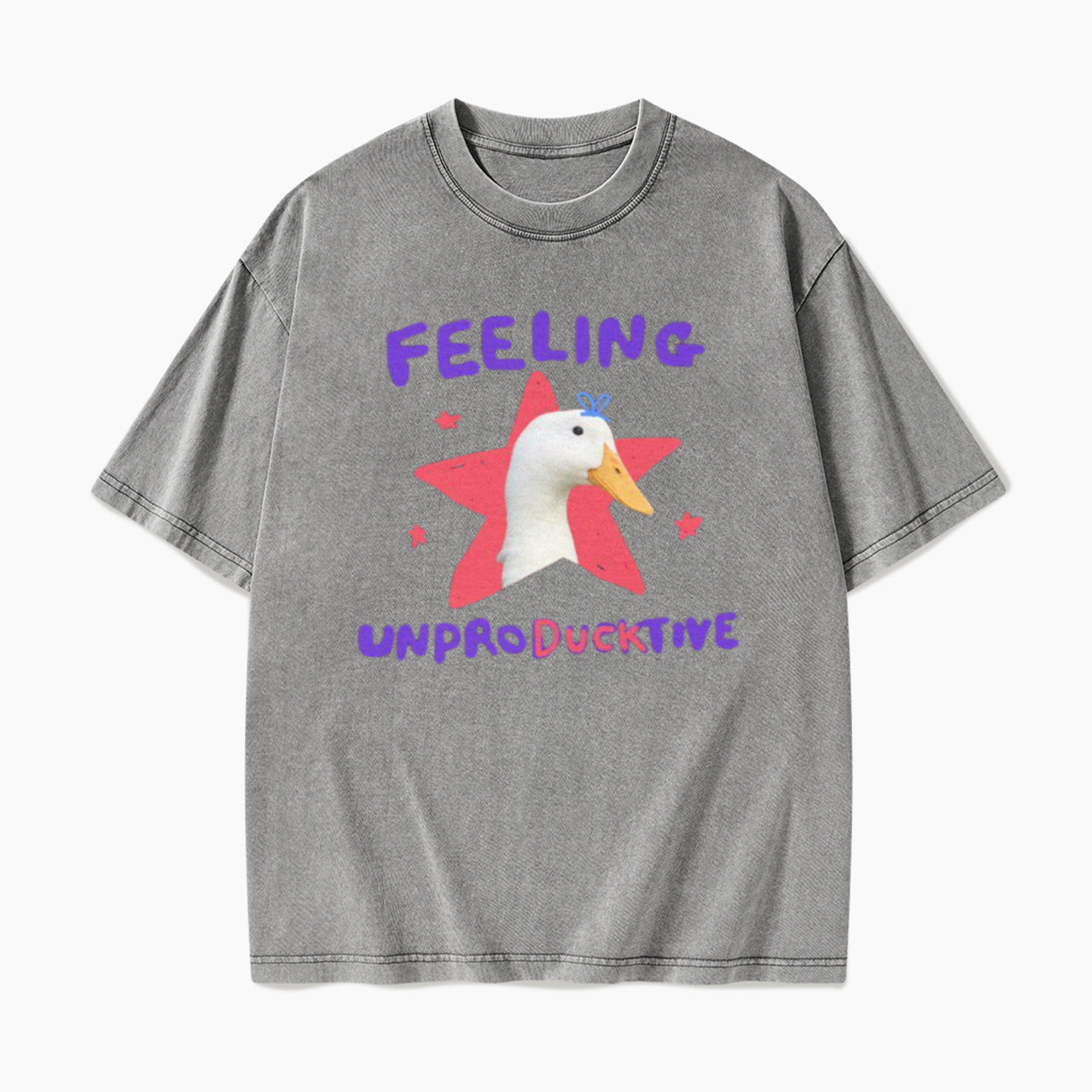 Feeling Unproducktive Washed Tees