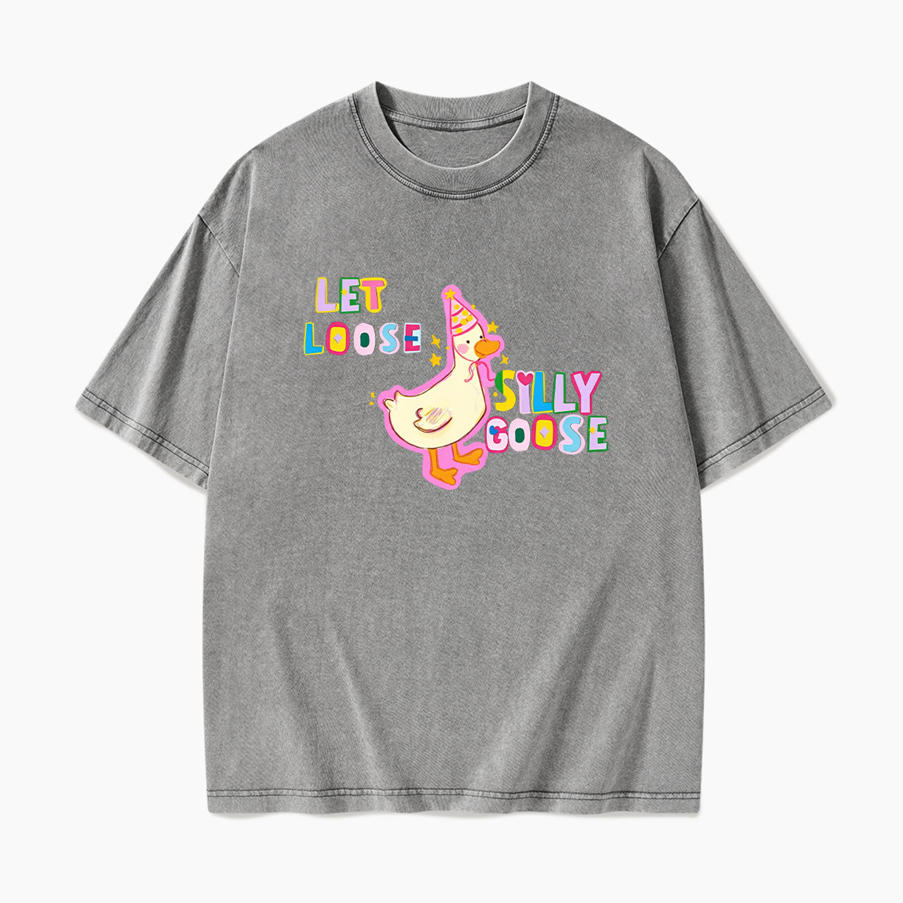 Let Loose Silly Goose Washed Tees