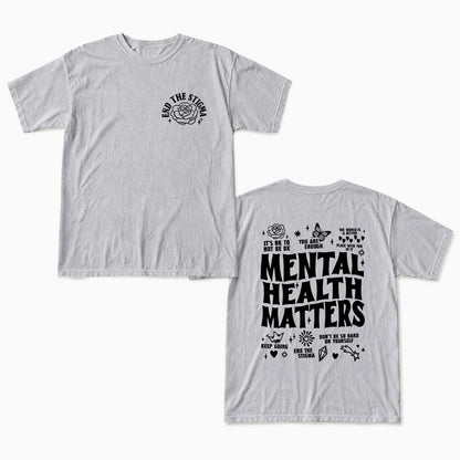 Mental Health Matters Two Sides T Shirts
