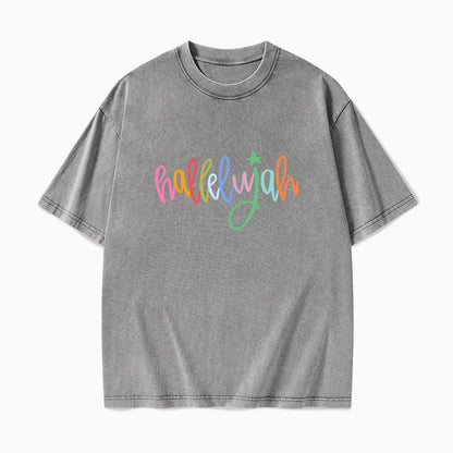 Hallelujah Washed Tees