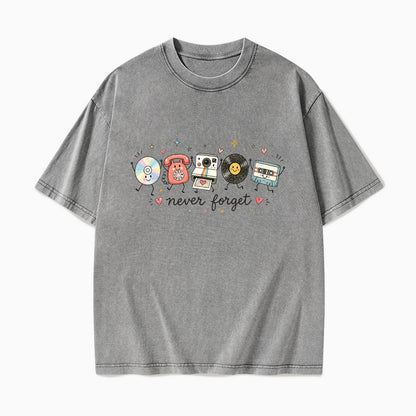 Never Forget Washed Tees