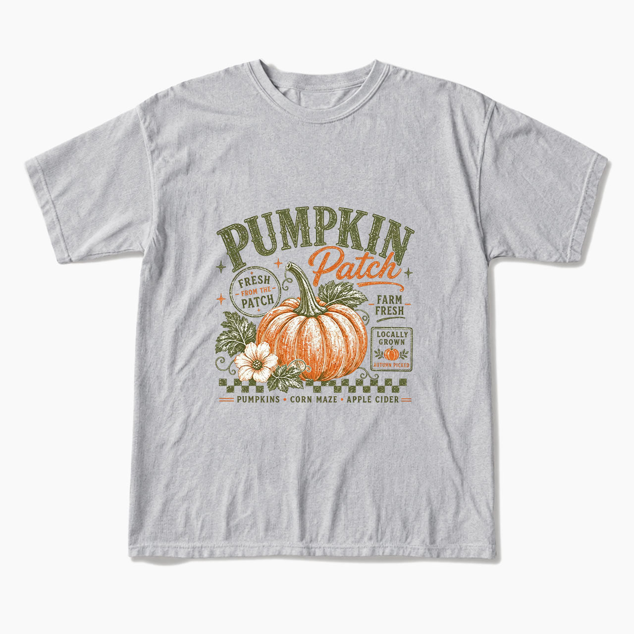 Retro Pumpkin Patch Halloween T Shirts