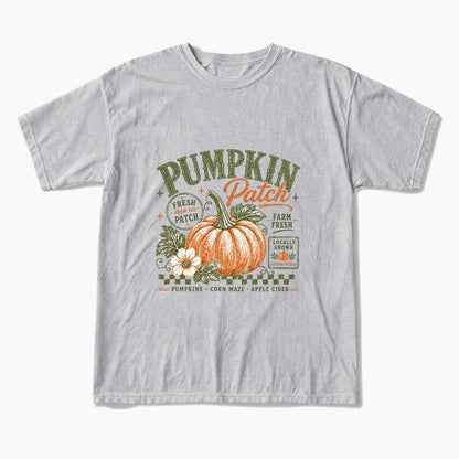 Retro Pumpkin Patch Halloween T Shirts