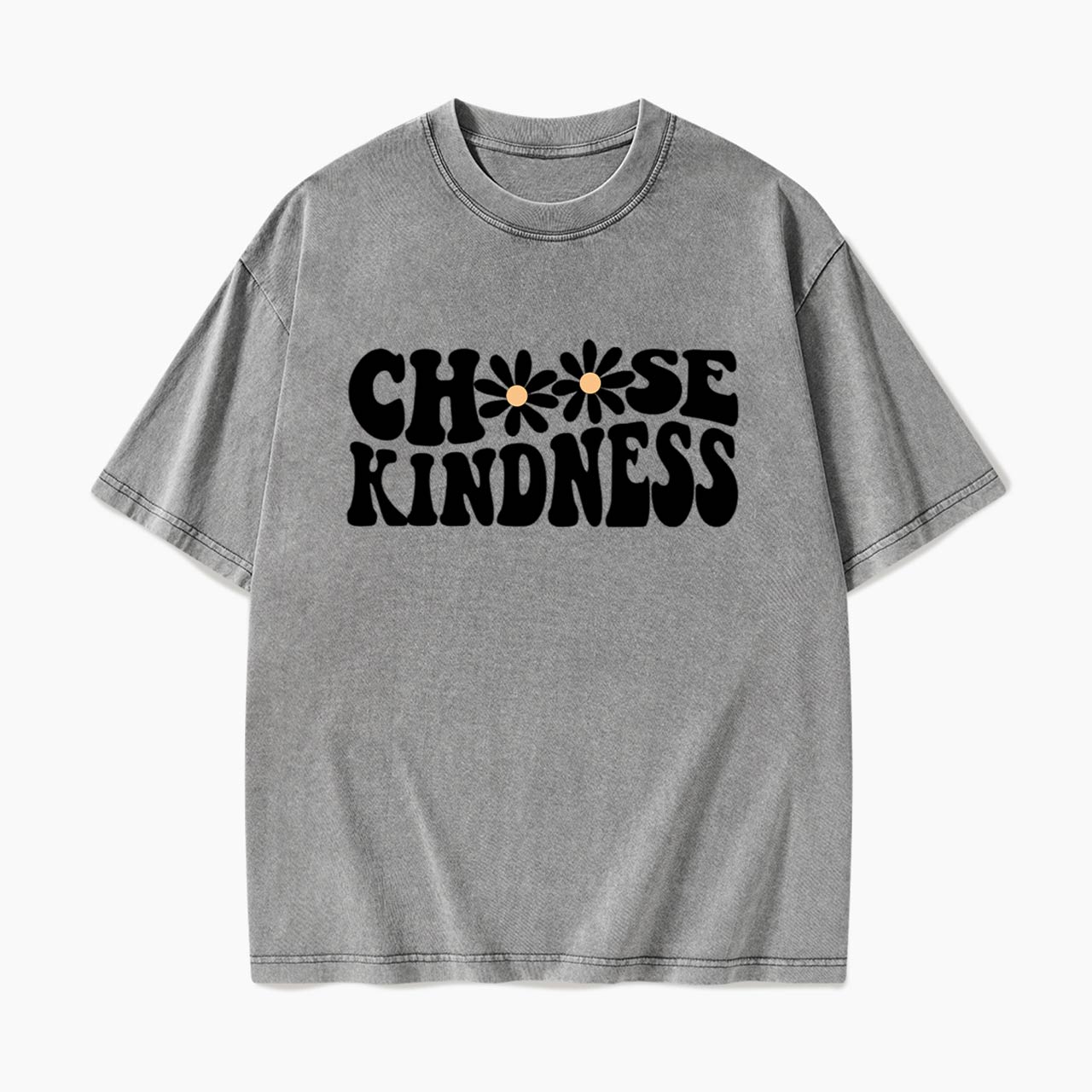 Choose Kindness Daisy Washed Tees