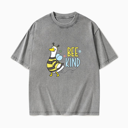 Bee Kind Goose Washed Tees