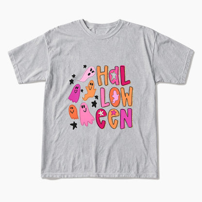 Ghost Doodle Halloween T Shirts
