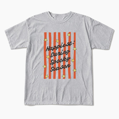 Happiest During Spooky Season T Shirts